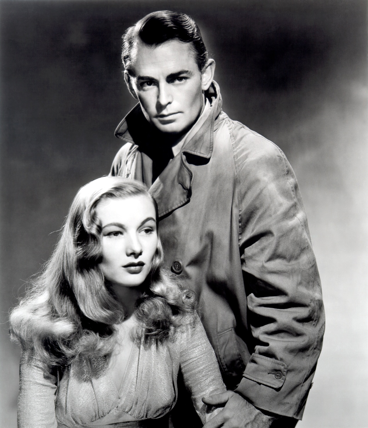With Alan Ladd